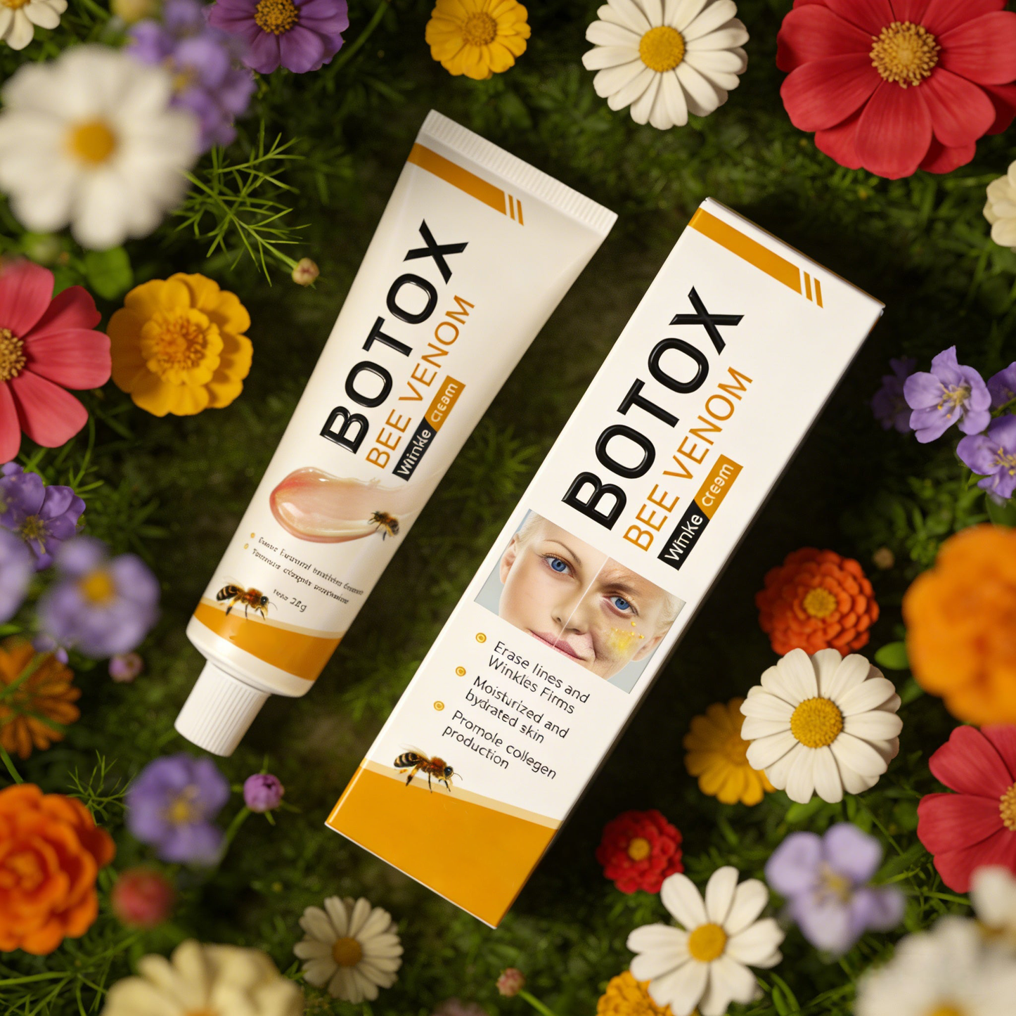 🌈¡Promo de temporada! La crema reafirmante Healrize® con 40% de descuento por tiempo limitado. Úsala diario y en 7 días notarás la diferencia: ayuda a reducir la apariencia de arrugas y flacidez.🐝✨