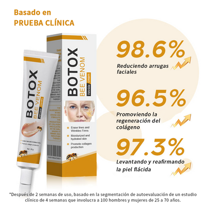 🎄¡Promo de temporada! La crema reafirmante Healrize® con 40% de descuento por tiempo limitado. Úsala diario y en 7 días notarás la diferencia: ayuda a reducir la apariencia de arrugas y flacidez.🐝✨