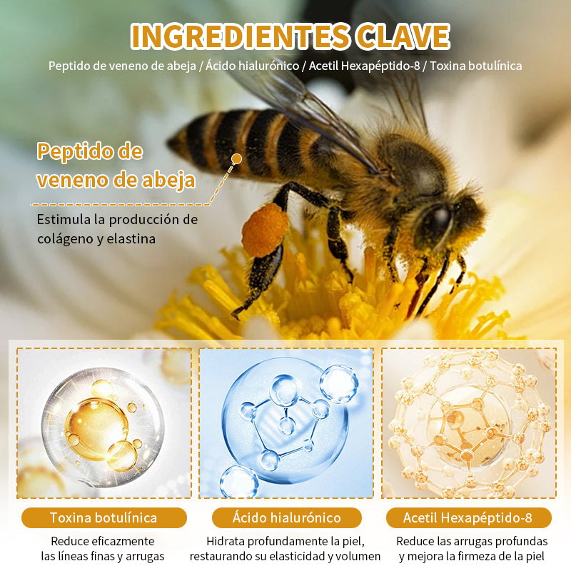 🎄¡Promo de temporada! La crema reafirmante Healrize® con 40% de descuento por tiempo limitado. Úsala diario y en 7 días notarás la diferencia: ayuda a reducir la apariencia de arrugas y flacidez.🐝✨
