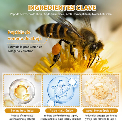 🎄¡Promo de temporada! La crema reafirmante Healrize® con 40% de descuento por tiempo limitado. Úsala diario y en 7 días notarás la diferencia: ayuda a reducir la apariencia de arrugas y flacidez.🐝✨