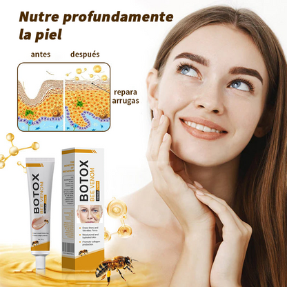🌈¡Promo de temporada! La crema reafirmante Healrize® con 40% de descuento por tiempo limitado. Úsala diario y en 7 días notarás la diferencia: ayuda a reducir la apariencia de arrugas y flacidez.🐝✨