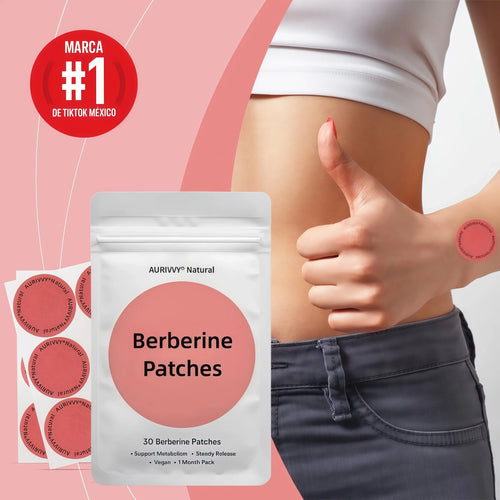 🌙 Parche Adelgazante de Berberina: ✅ Controla el apetito, apoya la pérdida de peso y ve resultados en solo 7 días. ¡Úsalo una vez al día y comienza tu transformación