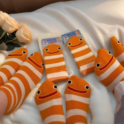 🧦 TLOPA® Official Store – Clownfish Socks | Soft, Comfy & Full of Fun